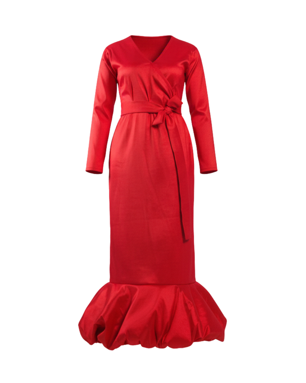 Lsjregal Bloom Wrap Dress