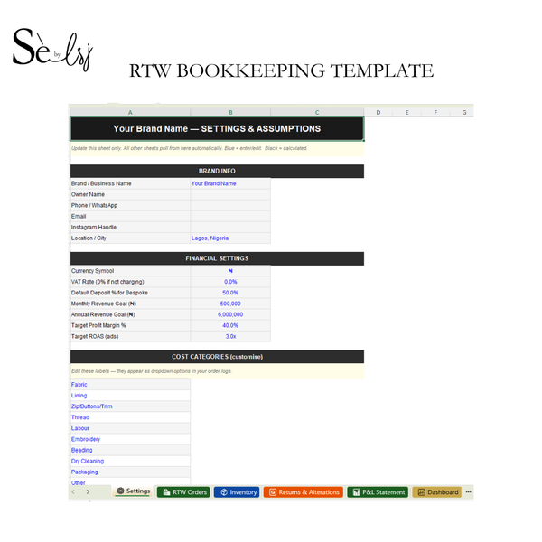 Ensemble de services de tenue de livres