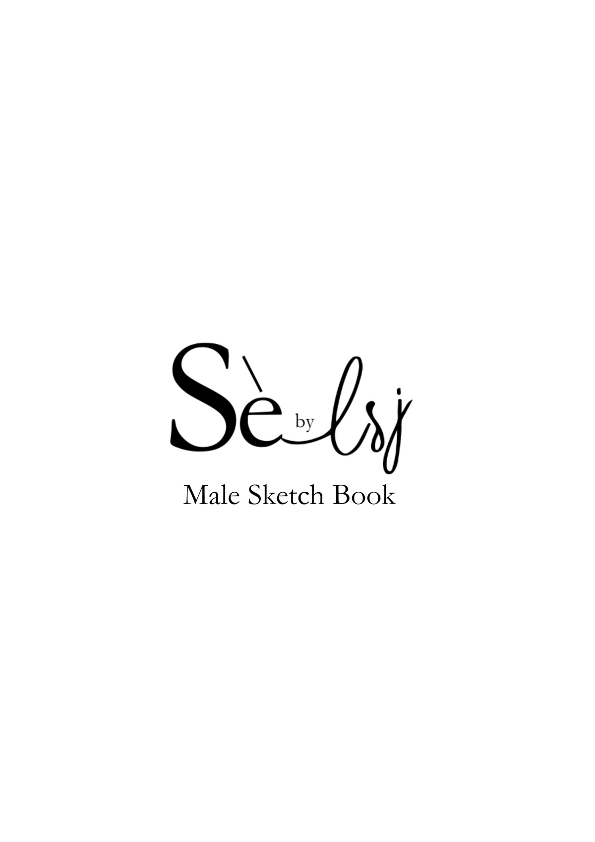 SebyLsj Male Sketchbook (Digital Copy)