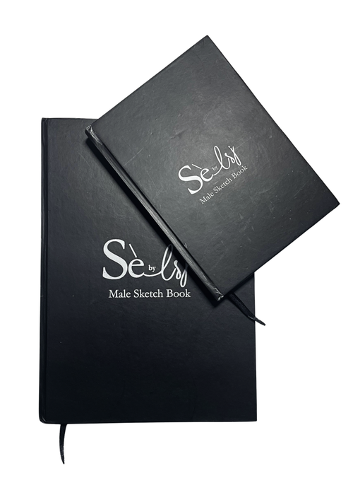 SebyLsj A4 Male Fashion Sketchbook