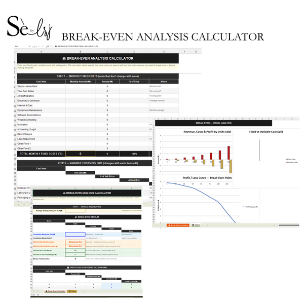 Calculateur de seuil de rentabilité