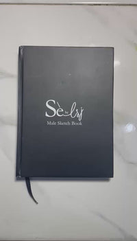 SebyLsj A4 Carnet de croquis de mode masculine