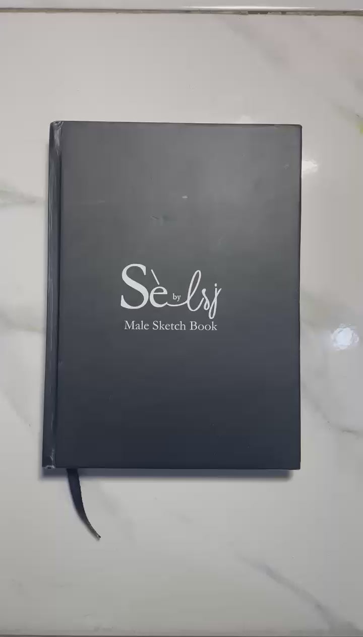 SebyLsj Male A5 Fashion Sketchbook